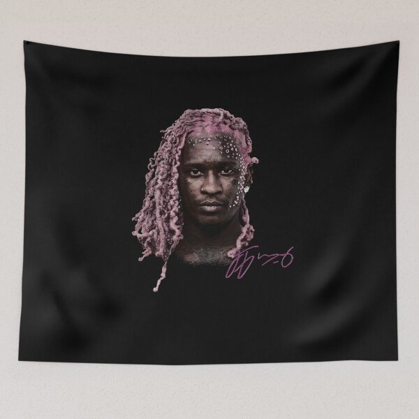 Item preview, Design Big Face Young Thug Pink designed and sold by Ogaguiar.