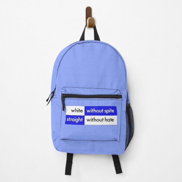 Item preview, white without spite, straight without hate, blue version designed and sold by mntimg.