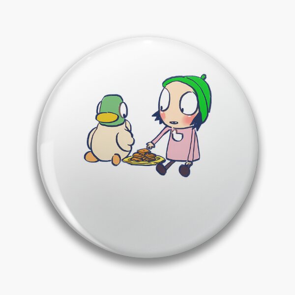 Item preview, Cute Little Girl Vintage Duck Her Pet and Cartoon Friend designed and sold by WittEstella86.
