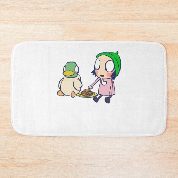 Item preview, Cute Little Girl Vintage Duck Her Pet and Cartoon Friend designed and sold by WittEstella86.
