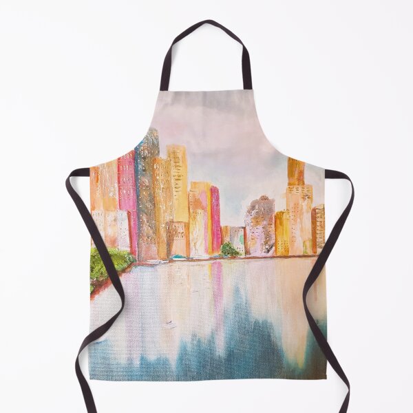 Item preview, Brisbane City skyscape designed and sold by Zulieka.