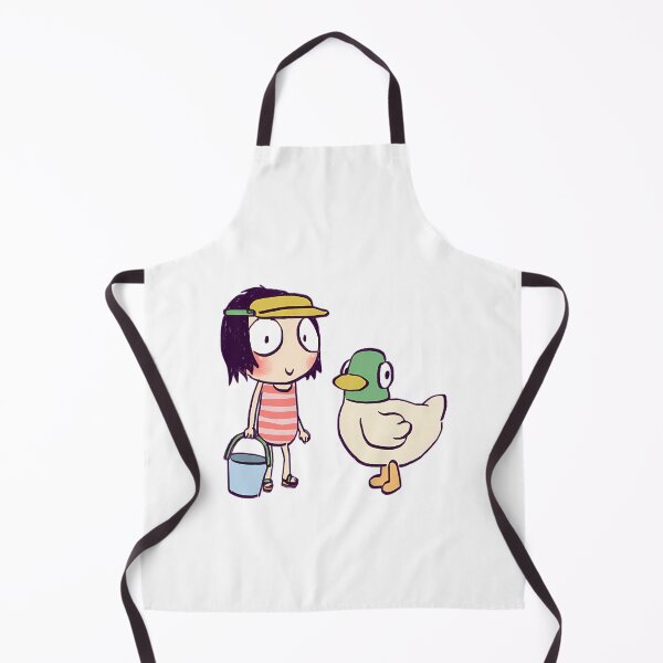 Item preview, Vintage Friend Little Girl Her Pet Cute and Duck Cartoon designed and sold by WittEstella86.