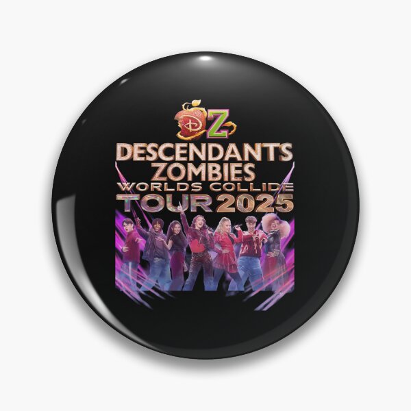 Item preview, Descendants Zombies Worlds Collide Tour 2025 designed and sold by AlexandraKell.