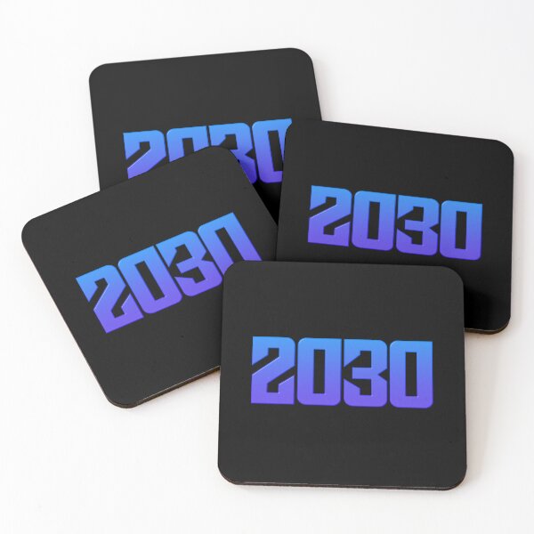 Item preview, 2030, Epic Blue Typography  designed and sold by Memes N Lore .