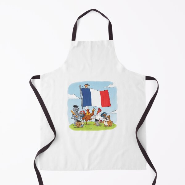 Item preview, French Flag with Animals designed and sold by Barnsey.