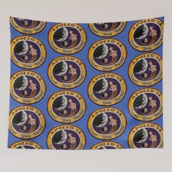 Item preview, Apollo Moon Mission Patch XIV - SPACE HISTORY  designed and sold by CleverCulture.