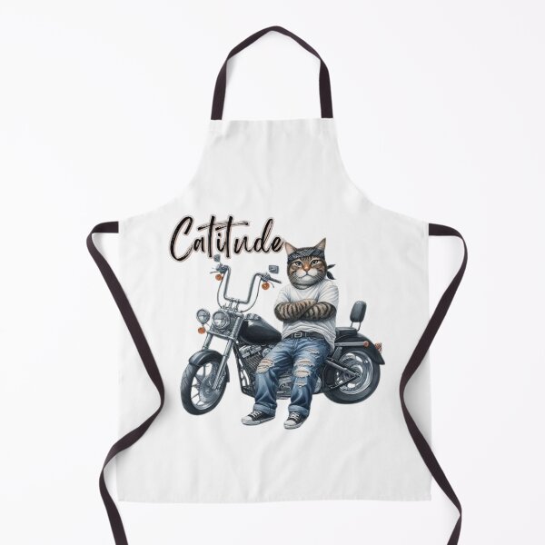 Item preview, Cool Cat Attitude Motorcycle Tee - Unisex Jersey T-Shirt, Cat Lover Gift, Biker Shirt, Funny Pet Apparel, Casual Wear designed and sold by Myrtle Rose Designs.