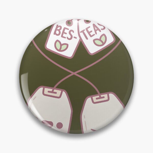 Item preview, Best Teas Besties Cute Tea Bag Heart | PERFECT GIFT FOR YOU AND FRIENDS designed and sold by MarcBuwalda.