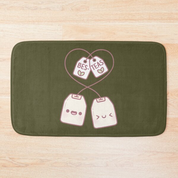 Item preview, Best Teas Besties Cute Tea Bag Heart | PERFECT GIFT FOR YOU AND FRIENDS designed and sold by MarcBuwalda.