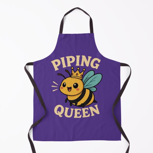 Item preview, Piping Queen – Cute Queen Bee Signal for Beekeepers designed and sold by jglobal360.
