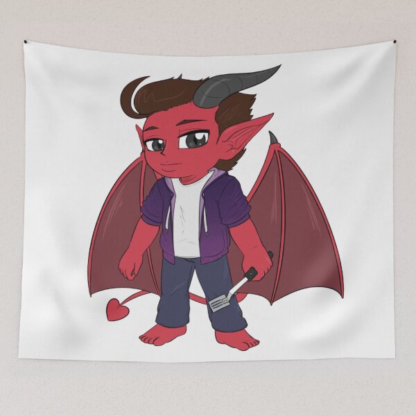 Item preview, Demon General Zangrunath Chibi Character Art designed and sold by Escapism Entertainment LLC.