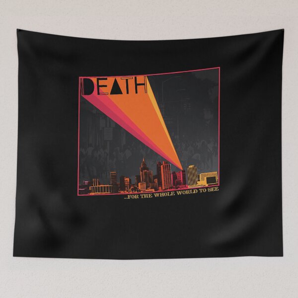 Item preview, Death - For The Whole World To See Album Cover (Transparent Background) designed and sold by AnneGros.