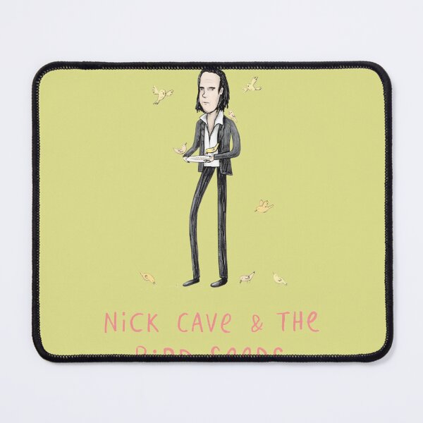 Item preview, Nick Cave Bird Feeding Illustration | PERFECT GIFT FOR YOU AND FRIENDS designed and sold by MarcBuwalda.
