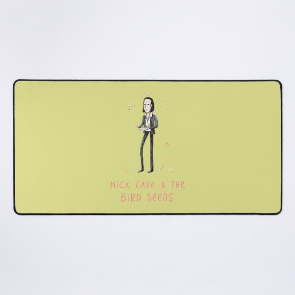Item preview, Nick Cave Bird Feeding Illustration | PERFECT GIFT FOR YOU AND FRIENDS designed and sold by MarcBuwalda.