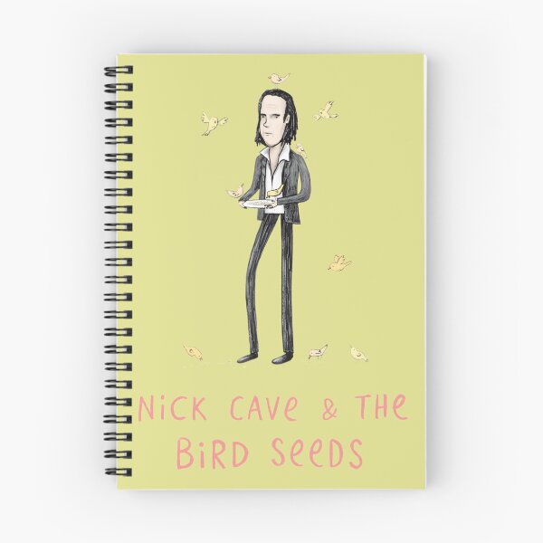 Item preview, Nick Cave Bird Feeding Illustration | PERFECT GIFT FOR YOU AND FRIENDS designed and sold by MarcBuwalda.