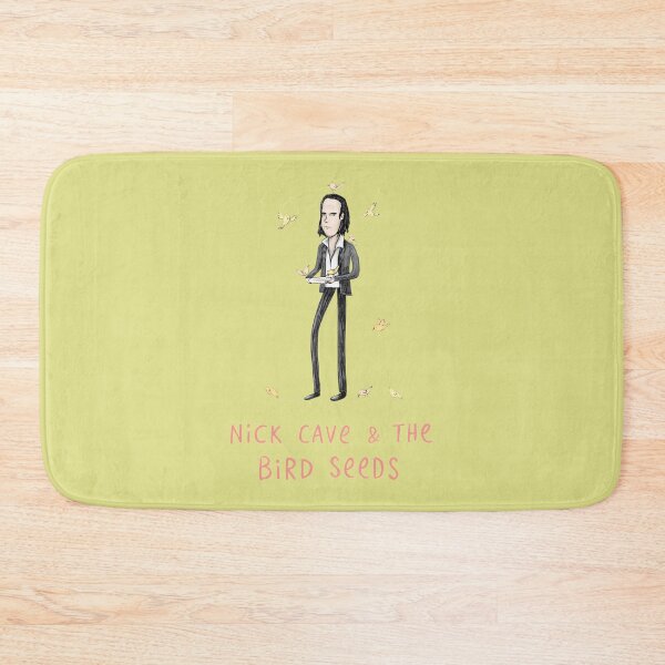 Item preview, Nick Cave Bird Feeding Illustration | PERFECT GIFT FOR YOU AND FRIENDS designed and sold by MarcBuwalda.