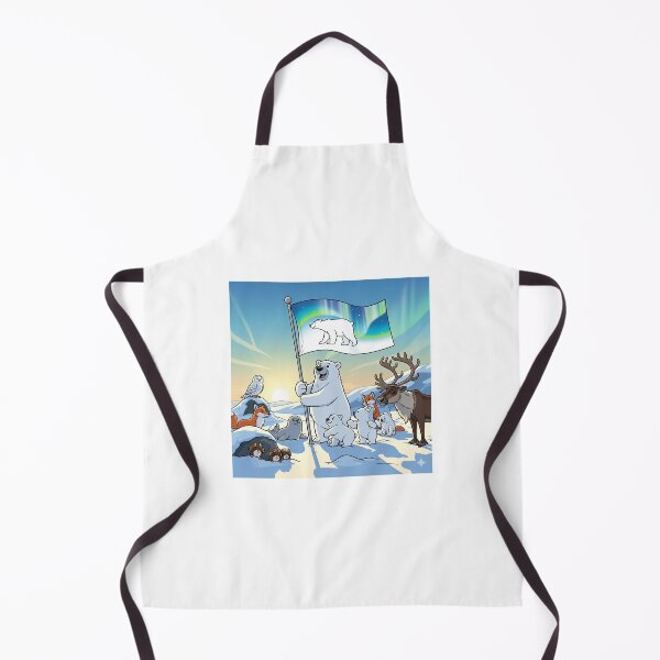 Item preview, Arctic Flag with Animals designed and sold by Barnsey.