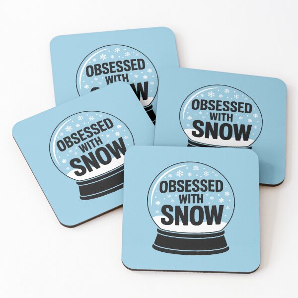 Item preview, Obsessed with Snow – Winter Lover Design designed and sold by Jollys-ArtShop.