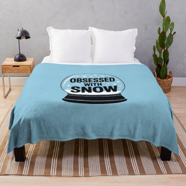 Item preview, Obsessed with Snow – Winter Lover Design designed and sold by Jollys-ArtShop.