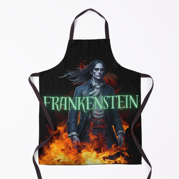 Item preview, Frankenstein by Mary Shelley – Vintage Gothic Art designed and sold by Lecturarte.