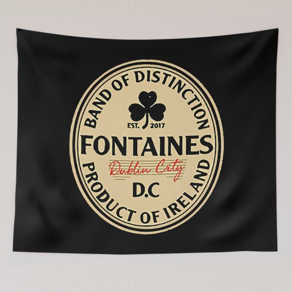 Item preview, Retro Logo Decal Fontaines Band Of Distinction designed and sold by ReinhoDeckow.