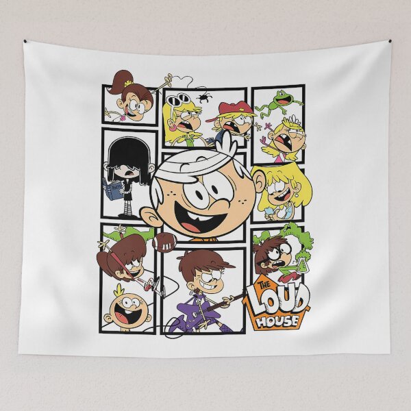 Item preview, in Busy Family House Funny Big Cartoon Vintage designed and sold by CheekyViviana.