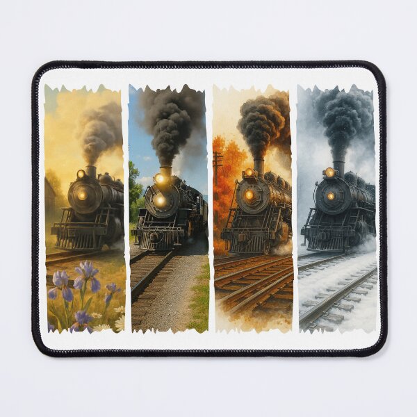 Item preview, Vintage Train Journey Short Sleeve Tee, Comfortable Tee for Train Lovers, Vintage Style Shirt, Gift for Railway Enthusiasts designed and sold by Myrtle Rose Designs.