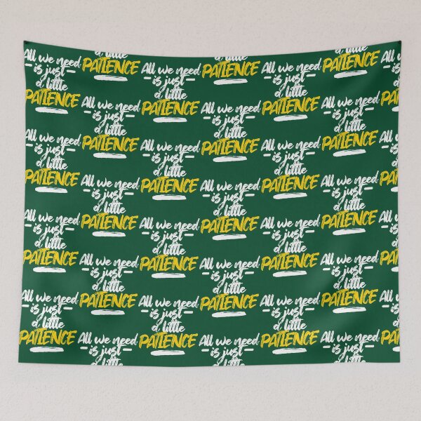 Item preview, All we need is just a little patience (Patience Lyrics)   designed and sold by AriellaAppCo.