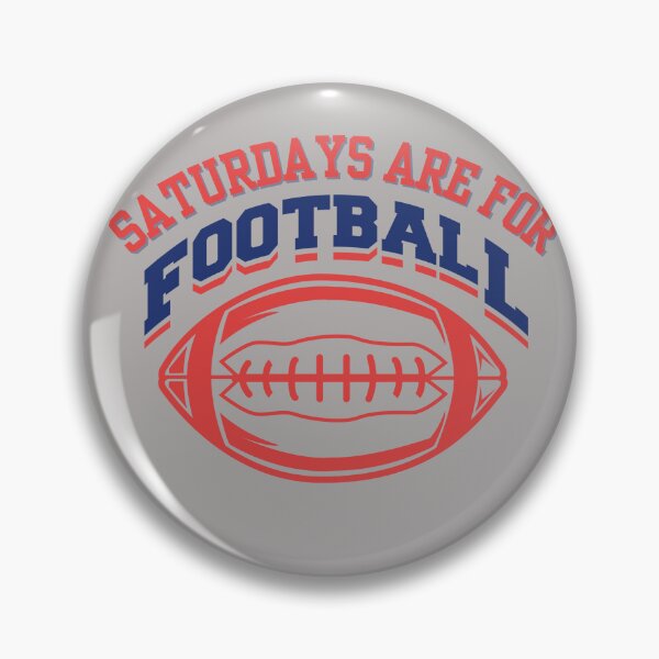 Aperçu de l'œuvre Saturdays are for Football  créée et vendue par MotleyMethod.