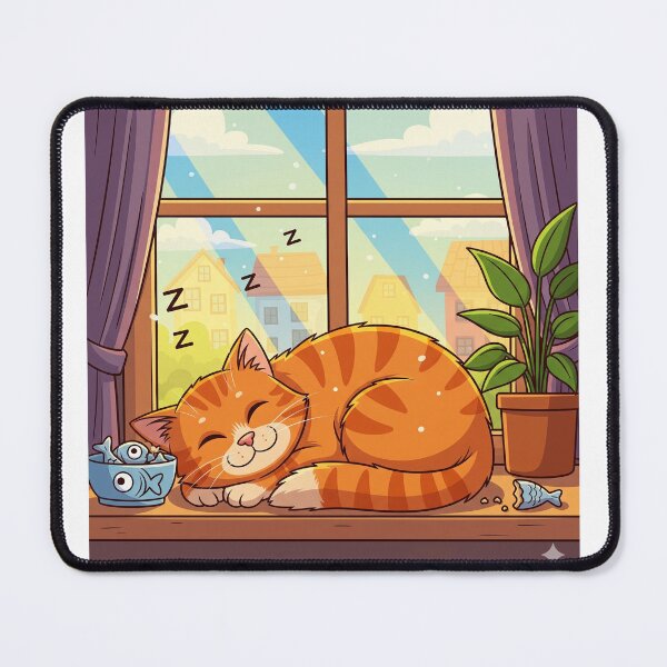 Item preview, Cat Sleeping designed and sold by Barnsey.