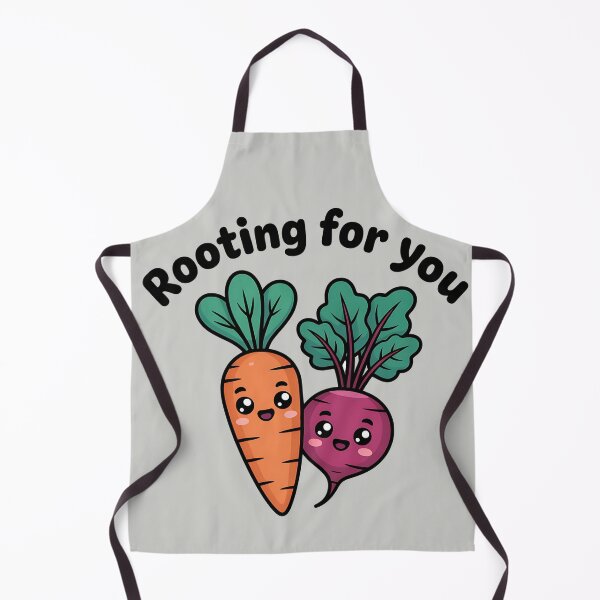Item preview, Rooting for You, Cute Kawaii Foodie Veggie Pun designed and sold by Bliss Find And Design.