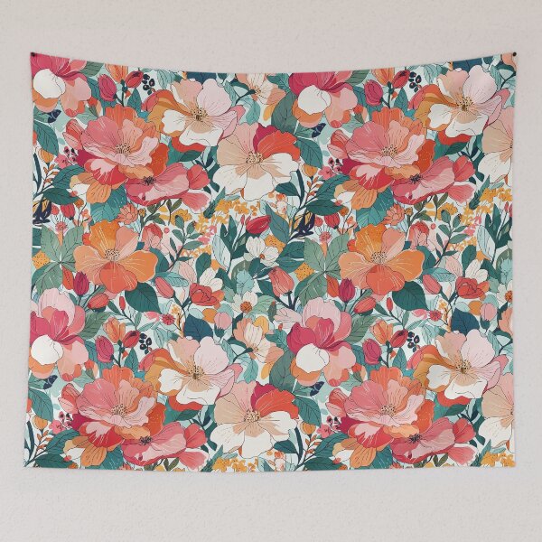 Item preview, Bold Floral Illustration designed and sold by CoolPixels.