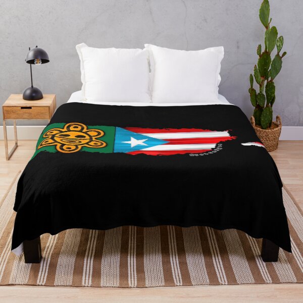 Item preview, El Sol Puerto Rico Flag Map Taino Sun Boricua designed and sold by SoLunAgua ..