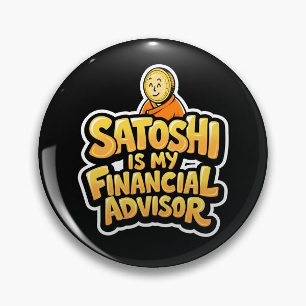 Item preview, Bitcoin Satoshi Is My Financial Advisor Graffiti Design designed and sold by RadDeck.