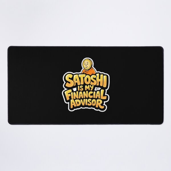 Item preview, Bitcoin Satoshi Is My Financial Advisor Graffiti Design designed and sold by RadDeck.