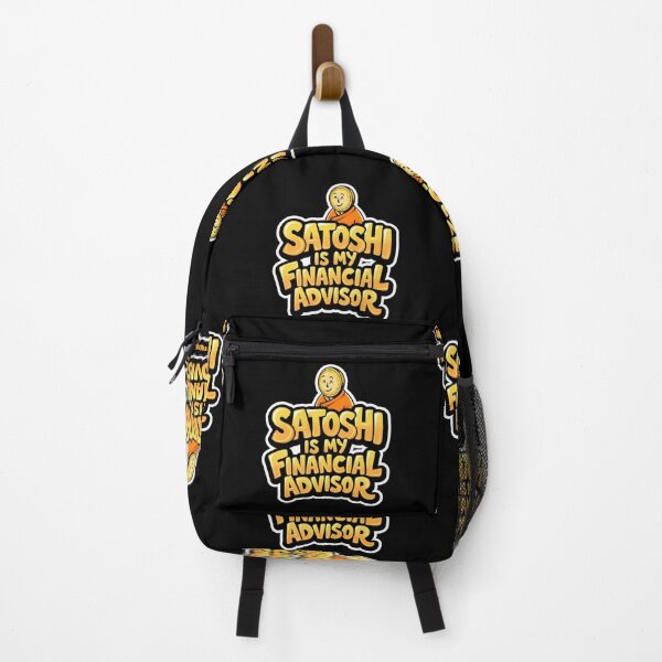 Item preview, Bitcoin Satoshi Is My Financial Advisor Graffiti Design designed and sold by RadDeck.
