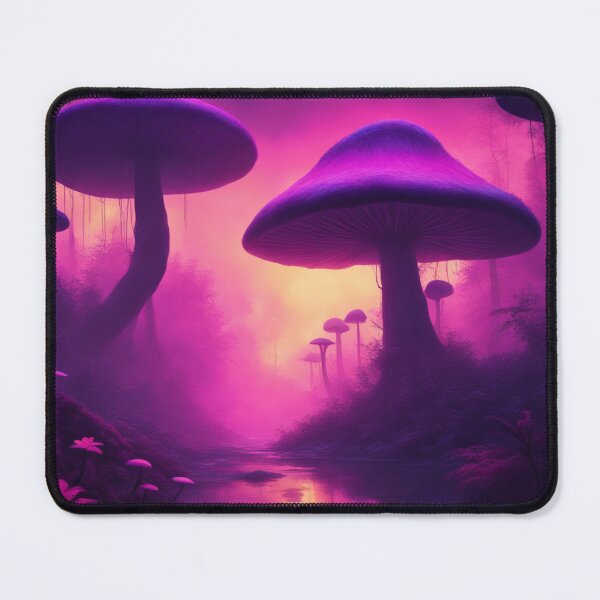 Item preview, Dark Fantasy Mushroom Forest designed and sold by AIcanvasDream.
