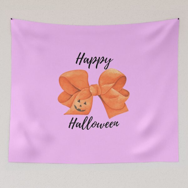 Item preview, Happy Halloween - Aesthetic Bow - Halloween Design  designed and sold by Pretty & Paid Studio.
