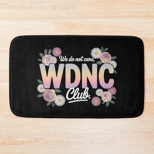 Item preview, We Don't Care Club designed and sold by PlanetMarker.