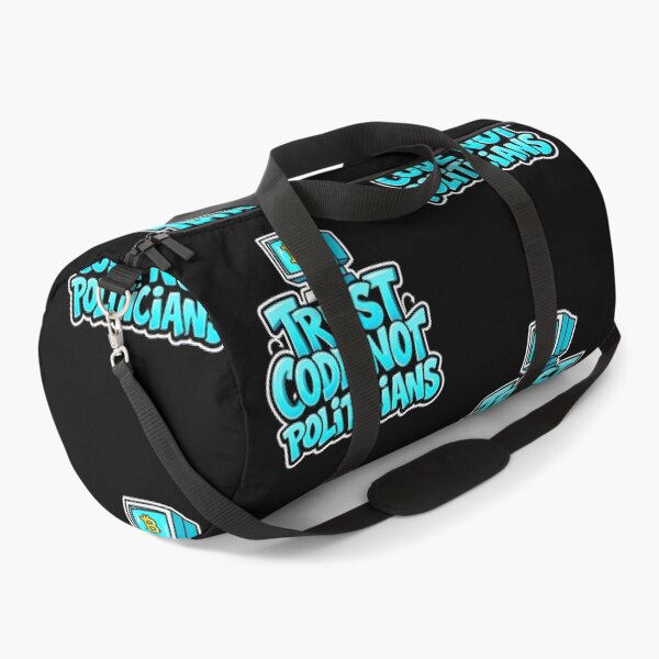 Item preview, Bitcoin Trust Code Not Politicians Graffiti Design designed and sold by RadDeck.