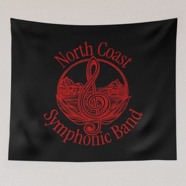 Item preview, North Coast Symphonic Band Logo 5 designed and sold by ConsuelCarter.