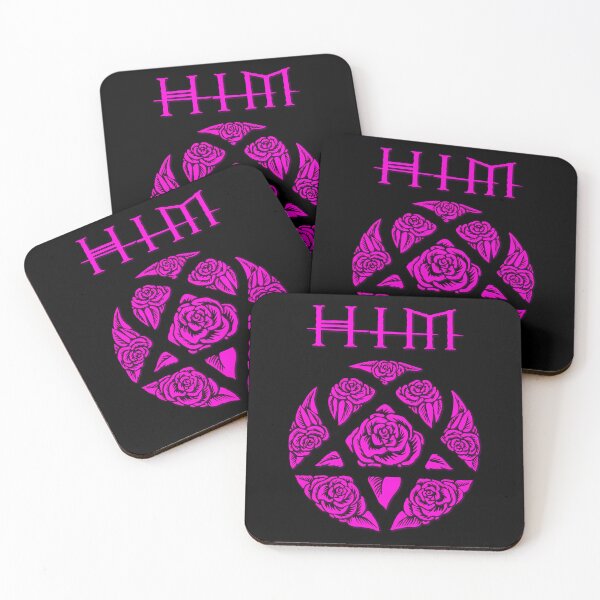 Item preview, Heartagram Him Band Him Logo Pink Ville Valo Music Heartgram designed and sold by ConsuelCarter.