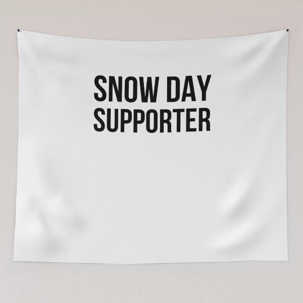 Item preview, Snow Day Supporter Funny Winter Weather Humor designed and sold by snowry.