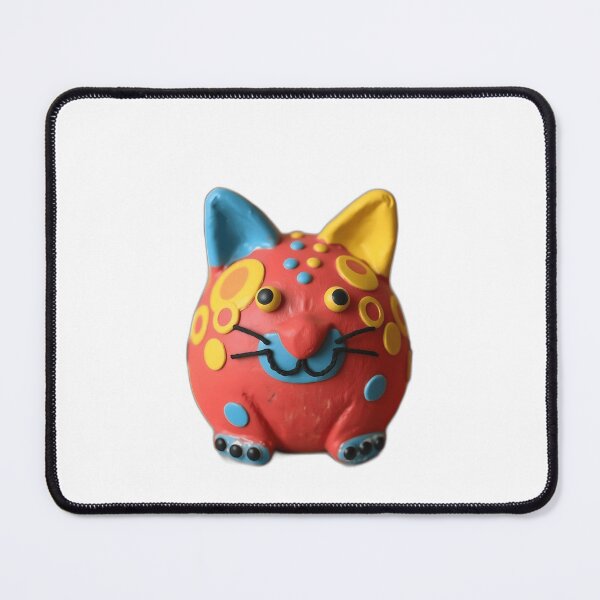 Item preview, Playful Red Clay Cat with Leopard Spots designed and sold by sharon1210.