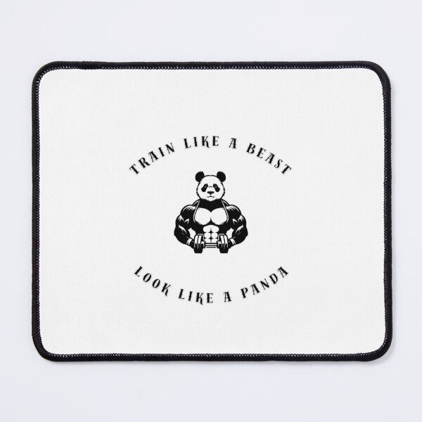 Item preview, Muscle Panda – Strong Gym Fitness Animal Design designed and sold by Click2ship.