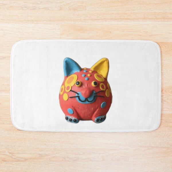 Item preview, Playful Red Clay Cat with Leopard Spots designed and sold by sharon1210.