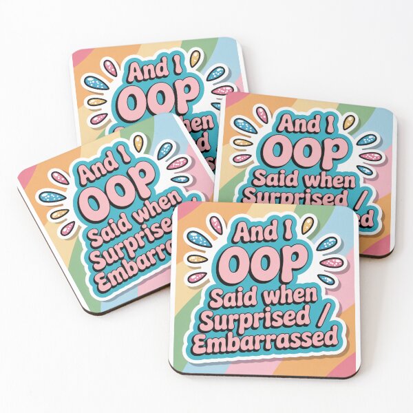 Item preview, And I Oop Slang Design – Funny Meme Sticker, T-Shirt & Wall Art designed and sold by GRAPHIX444.
