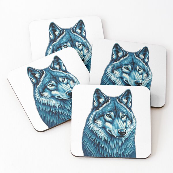 Item preview, Leonardo Da Vinci Style Wolf Illustration designed and sold by sharon1210.