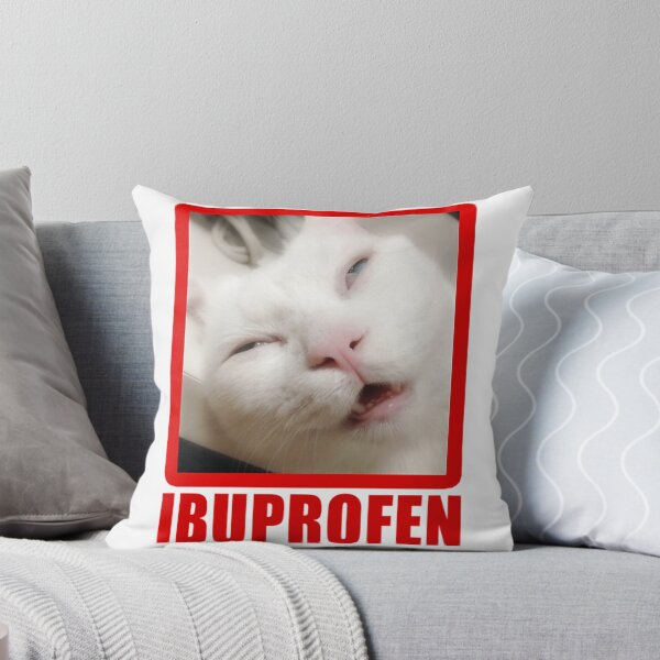 Item preview, Ibuprofen Cat Meme designed and sold by MarcellaCarroll.
