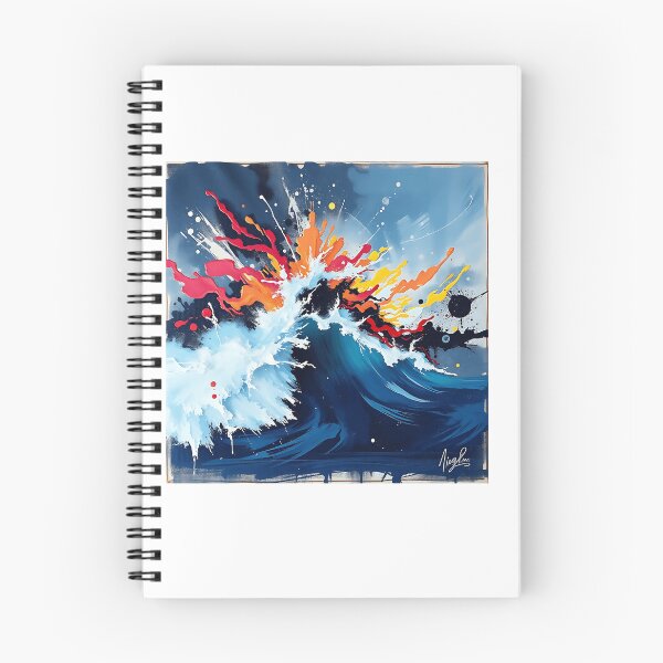 Item preview, Dynamic Ocean Wave Art designed and sold by sharon1210.